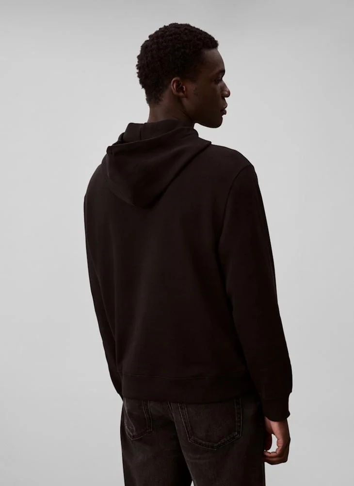 كالفن كلاين Long Sleeve Logo Graphic Hoodie