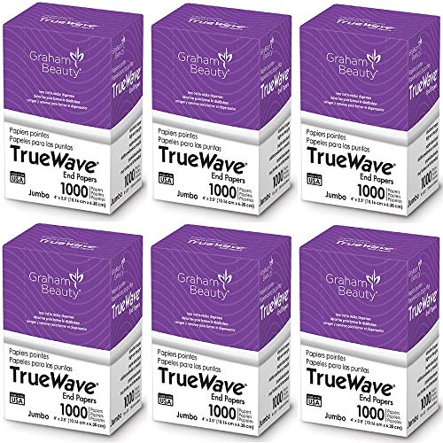 Salon CA Graham Beauty Salon Truewave Jumbo 4" x 2.5" Paper 1000 Pcs - HC-26067 (6 Pack) - Image 5