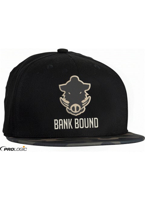 Prologic Bank Bound Flat Bill Cap Black/camo