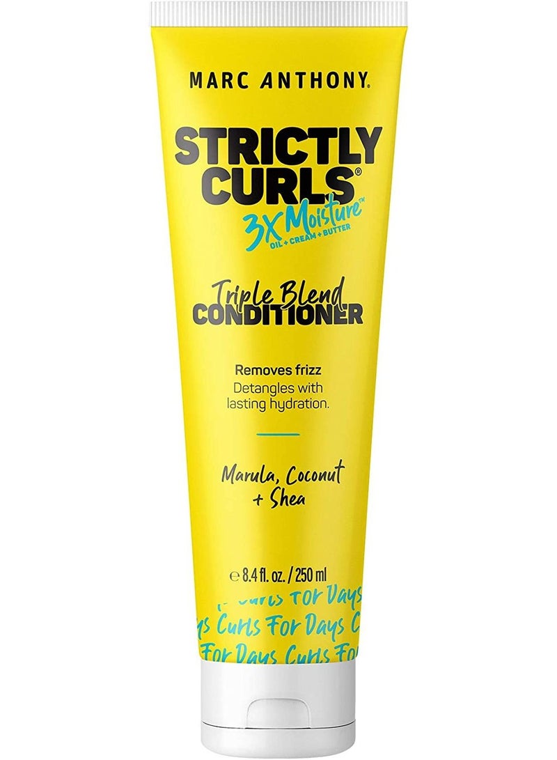 MARC ANTHONY Sulfate free color safe conditioner for dry damaged curly hair 250ml