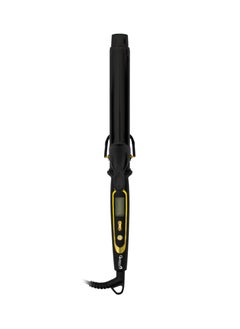 Gjarrah Gjarrah Professional 25mm Hair Curler - Gold/Black Clipless Styling Tool  - Image 2