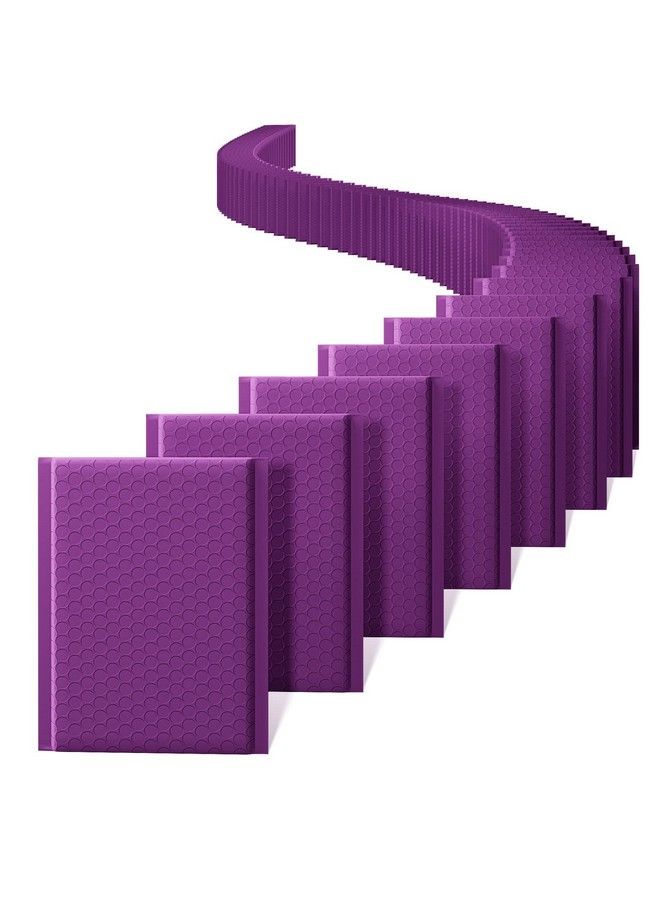 Metronic 6X10 Inch Bubble Mailers 100 Pack Violet Bubble Mailers Waterproof Padded Envelopes Selfseal Cushioning For Shippingsmall Itemsjewelry Makeup Suppliespackaging Bulk0 - Image 1