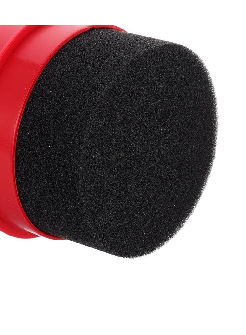 SAFI WAX Foam Applicator Pad with Storage Cap, Tire Dressing Applicator, Car Wax Polish Sponge, Tyre Shine Applicator, Auto Detailing Foam Pad, Leather Polish Applicator, Reusable Foam Sponge for Car, Bike & Home Care - Image 3
