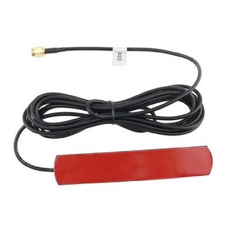 Techtonics GSM 3DBI Sticker Antenna (Patch Antenna) RP-SMA Male Connector GSM Aerial RG174 with 3M Length Cable for GSM Aerial - Image 5
