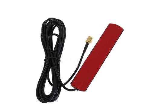 Techtonics GSM 3DBI Sticker Antenna (Patch Antenna) RP-SMA Male Connector GSM Aerial RG174 with 3M Length Cable for GSM Aerial - Image 1