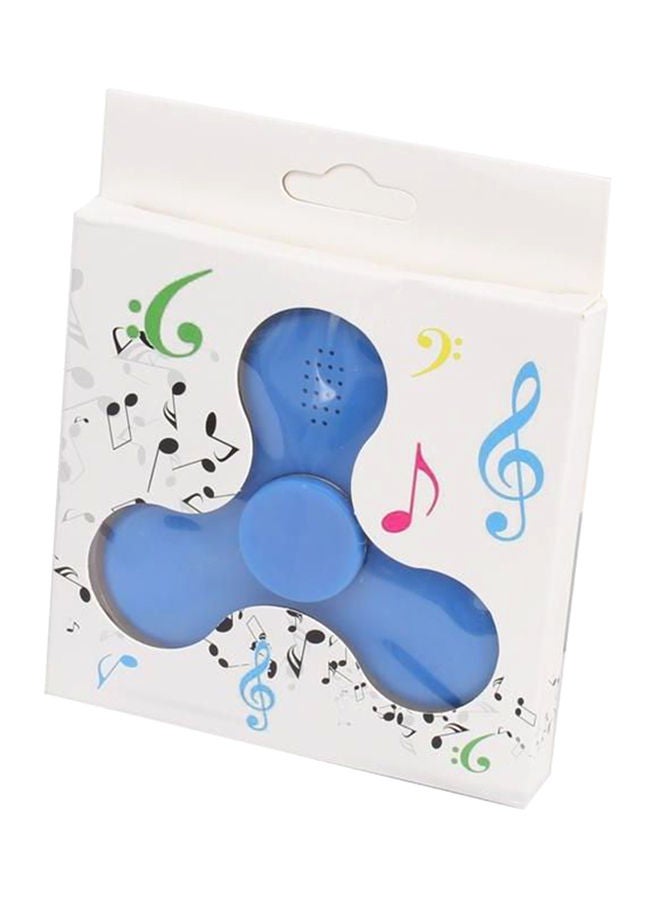 Loquat LED Light Fidget Spinner With Bluetooth Speaker Blue - Image 2