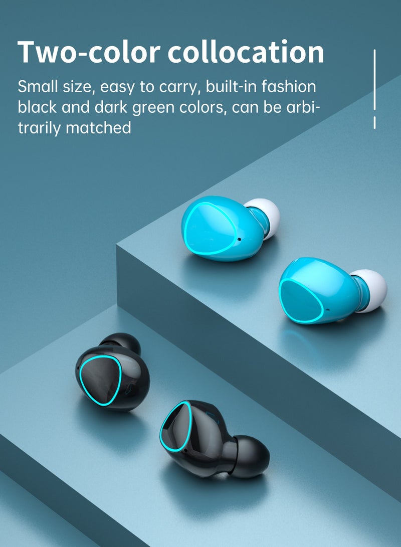 Two-person Wireless Couple Headphones With Charging Case