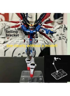 Gundam HG Destiny Attacks Free Unicorn Red Heresy Assembled Model Toy Hand-made Mecha Boy-Color:1 Gunpla Soul Stand-single Assembly Model-free Stickers