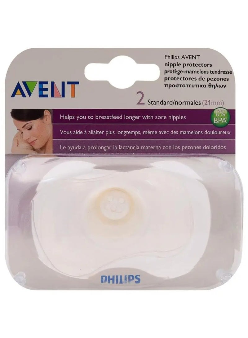 Philips Avent Nipple Protector Standard 2's