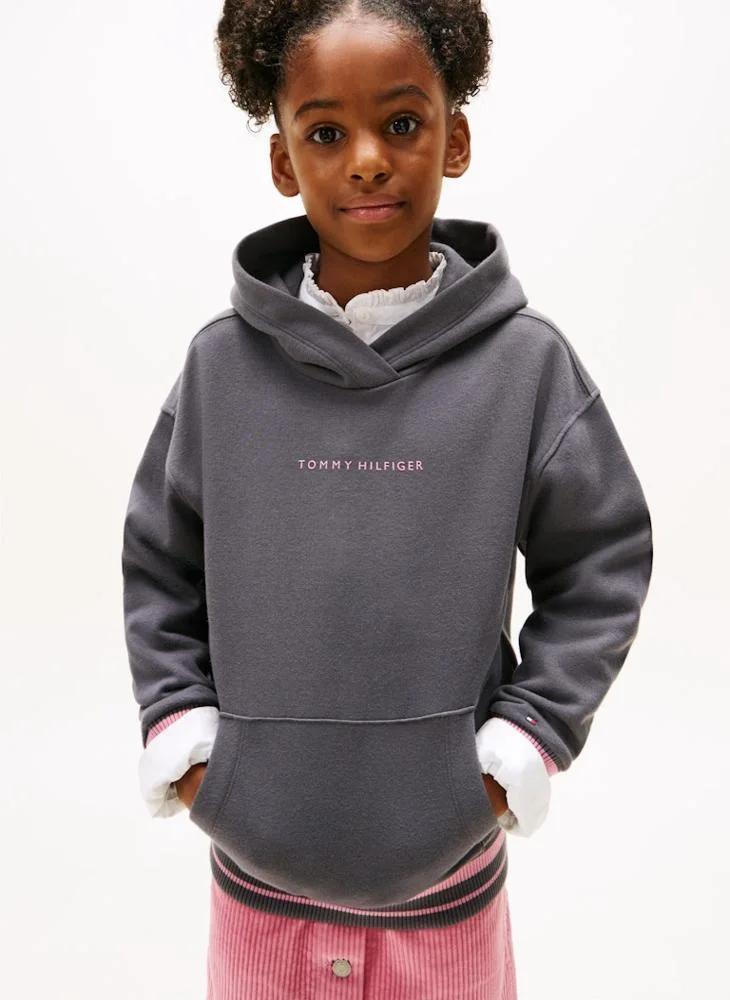 TOMMY HILFIGER Kids Logo Hoodie