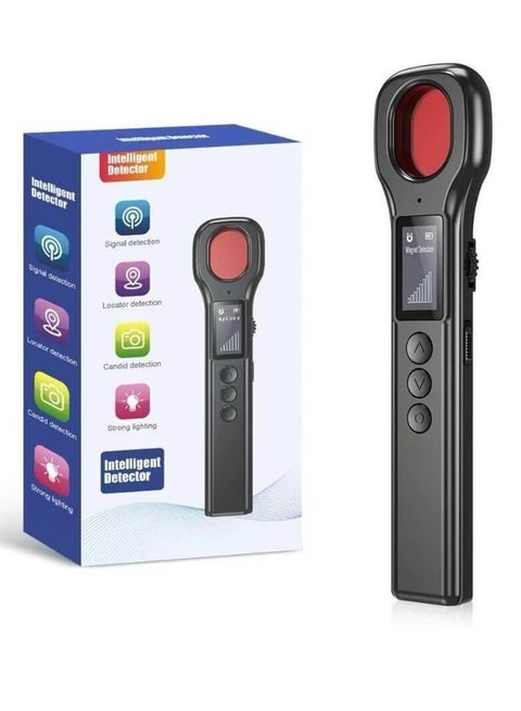 New Design Hidden Camera Detectors, Aunty Hidden Detection Devices, Car GPS Tracker Detector, Wireless Signal Anti-Sneak Anti-Monitoring Scan Tracker Detector IR Camera Detector Black