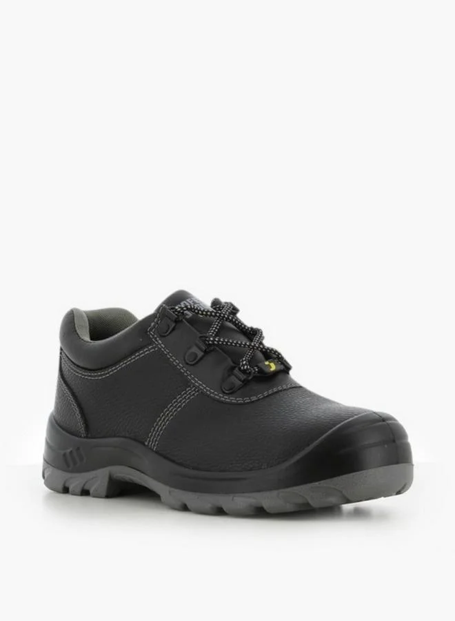 SJ Men Low Safety Lace-Up Sneakers