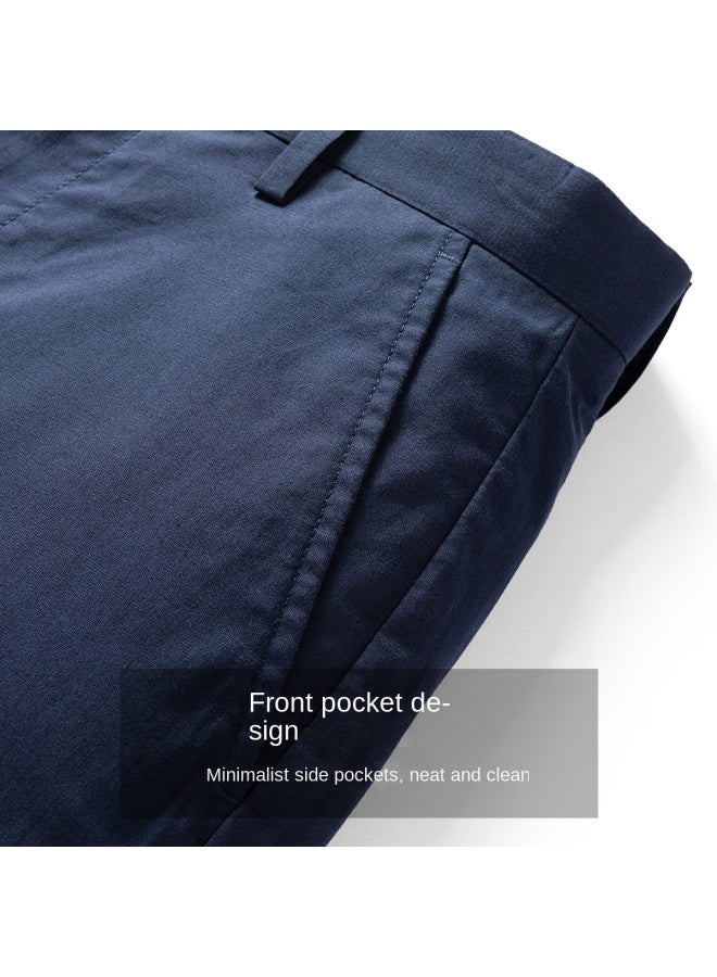 Septwolves Cool And Breathable】summer Men's Casual Versatile Straight-leg Pants Simple Men's Shorts - Image 5