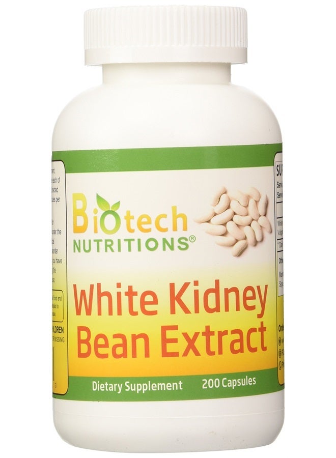 Biotech Nutritions White Kidney Bean Extract, 200 Count - Image 1