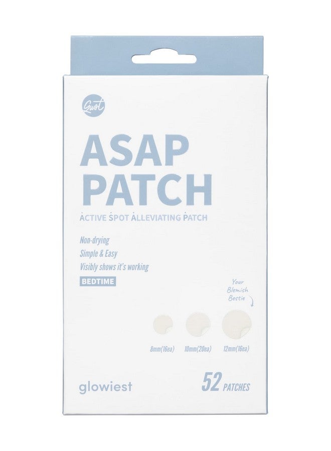 glowiest Asap Patch Bedtime (52 Patches): Invisible Spot Treatment L Dressing Dots Premium Hydrocolloid & Niacinamide | Vegan For All Skin Types - Image 1