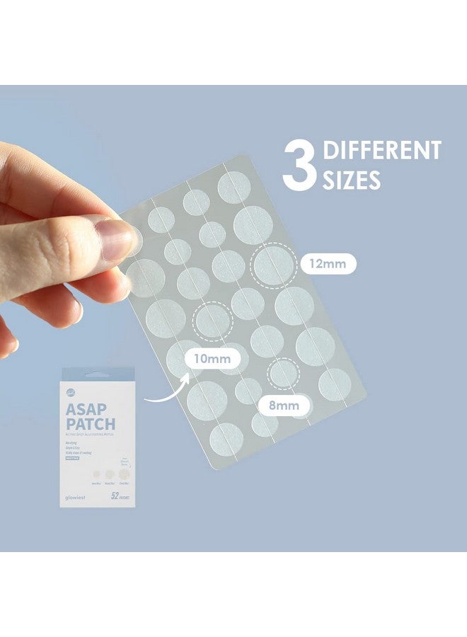 glowiest Asap Patch Bedtime (52 Patches): Invisible Spot Treatment L Dressing Dots Premium Hydrocolloid & Niacinamide | Vegan For All Skin Types - Image 5