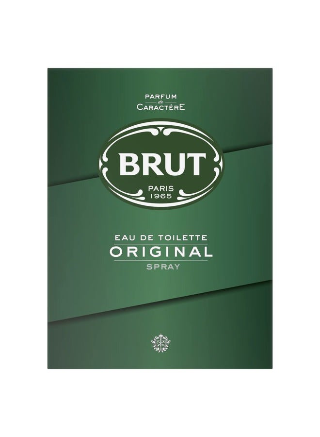 BRUT بخاخ أو دي تواليت أصلي للرجال، 3.38 أونصة (14453) - Image 1