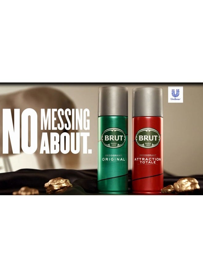 BRUT بخاخ أو دي تواليت أصلي للرجال، 3.38 أونصة (14453) - Image 4