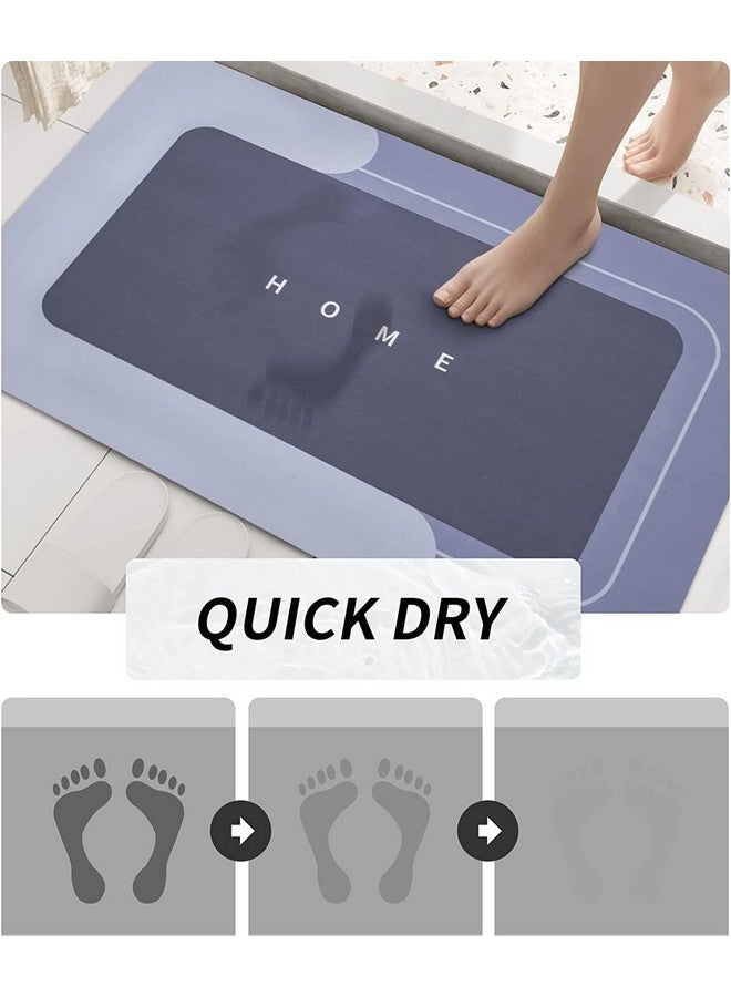WEPTIX® Bathroom mat Anti Skid Water soak Quick Drying Floor mat for Home Living Room Bathroom Anti Slip Carpet for Entrance Bathroom mat (60 * 40-cm,1pcs,Multi)- (Square Shape) - Image 5