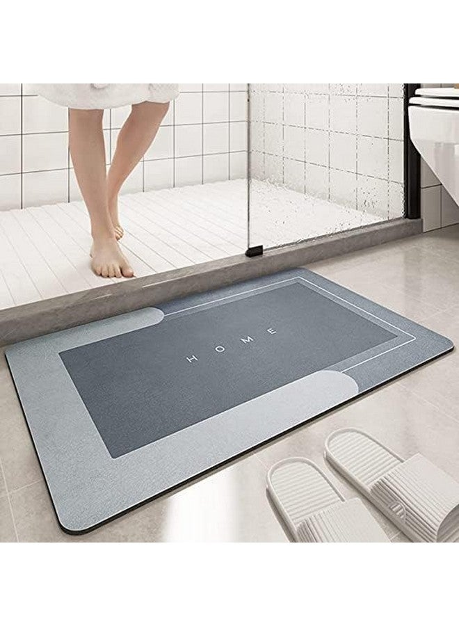 WEPTIX® Bathroom mat Anti Skid Water soak Quick Drying Floor mat for Home Living Room Bathroom Anti Slip Carpet for Entrance Bathroom mat (60 * 40-cm,1pcs,Multi)- (Square Shape) - Image 1