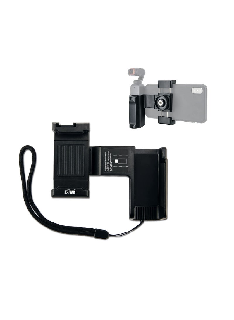 Y&D Pocket Bracket Smart Phone Stand Holder Mounts for Set Compatible DJI OSMO 2 with Cell Phones  - Image 1