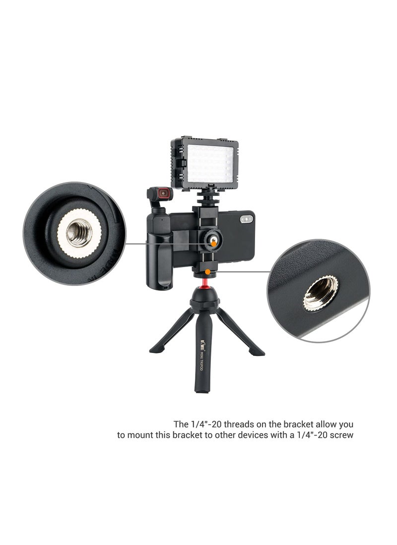 Y&D Pocket Bracket Smart Phone Stand Holder Mounts for Set Compatible DJI OSMO 2 with Cell Phones  - Image 4
