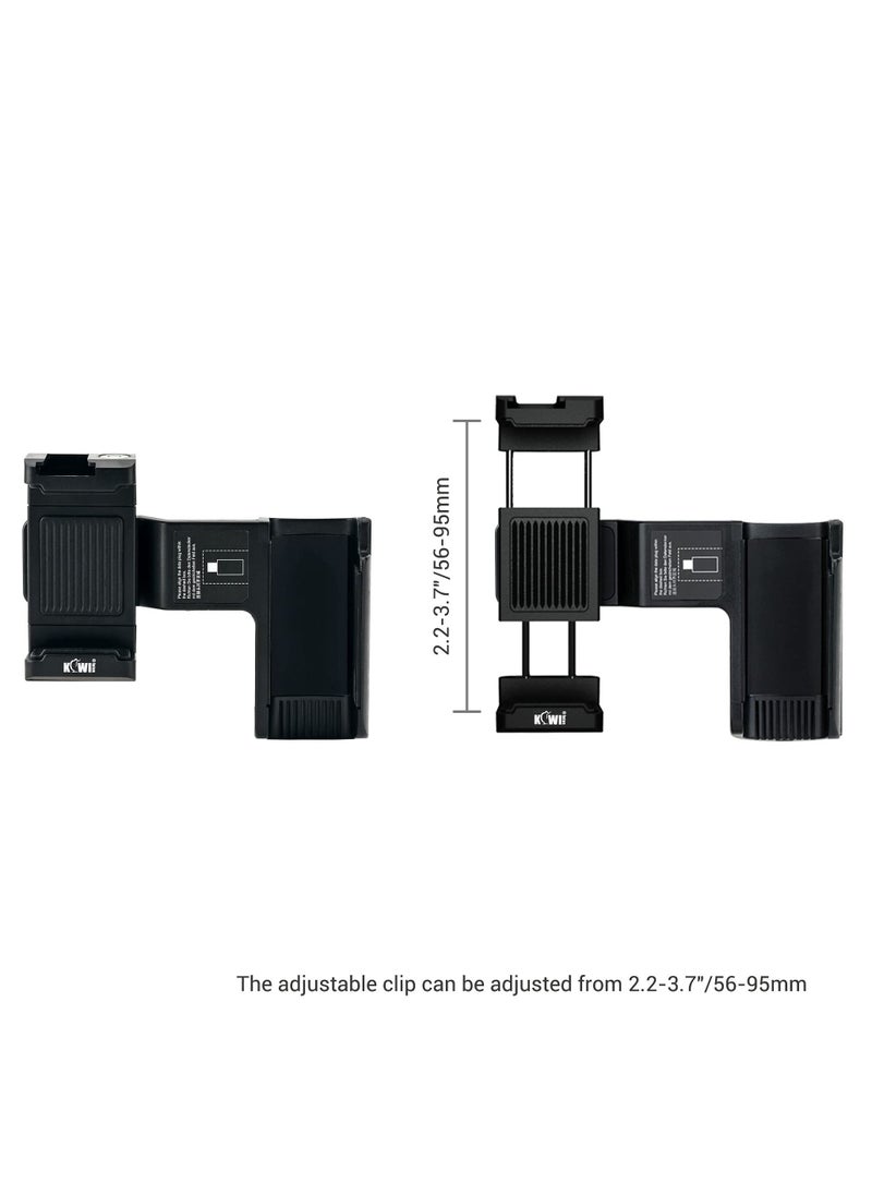Y&D Pocket Bracket Smart Phone Stand Holder Mounts for Set Compatible DJI OSMO 2 with Cell Phones  - Image 2