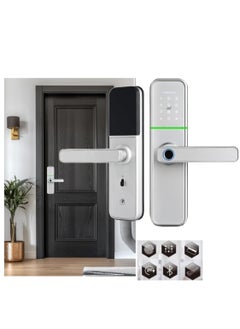 Electronic Smart Front Door Lock With 5 Function- Fingerprint Digital Deadbolt Smart Ic Card Keyless Bluetooth Key Smart App Remote Control 2 Years Warranty