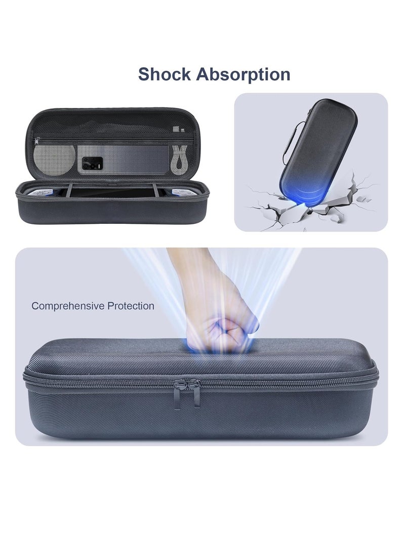 XICEN - Portable Carrying Case for PlayStation Portal Shockproof Handheld Storage Box with Screen Saver Design Compatible with PlayStation 5 Portal - Image 1