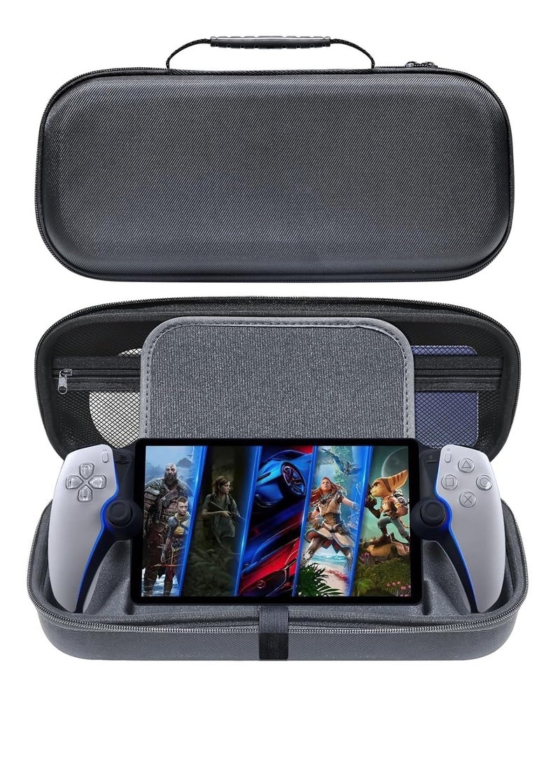 XICEN - Portable Carrying Case for PlayStation Portal Shockproof Handheld Storage Box with Screen Saver Design Compatible with PlayStation 5 Portal - Image 1