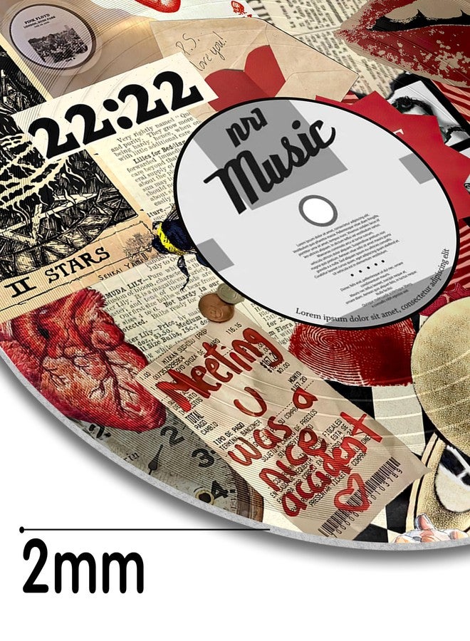 TracyArt Hippie Decor, Posters for Room Aesthetic - Y2K Decorations, Record Decor, 4 Pcs 12" - Image 3