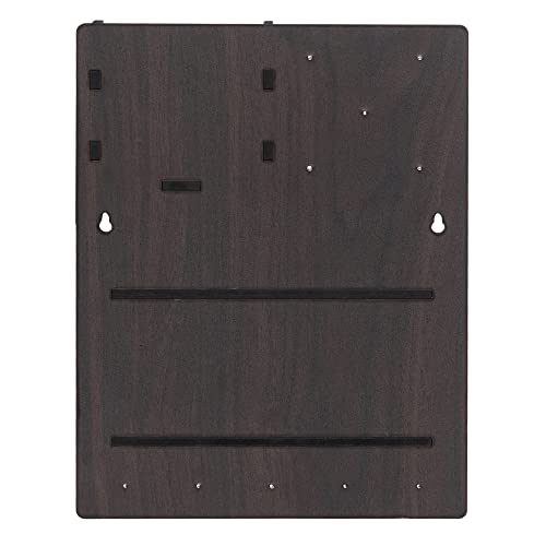 Webelkart Premium Key Chain Hanging Board/Wall Hanging Key Holder with Mobile Charging Stand (11.5 Inches, 10 Hooks), Wood - Image 2