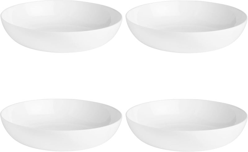 Everyday White by Fitz and Floyd Nevaeh Pasta Bowl Set of 4 - Image 1