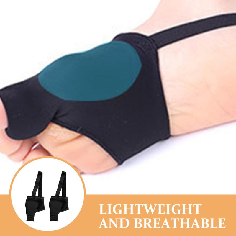Thumb Valgus Corrector Bunion Brace Small Black Soft Therapeutic Support Toe Alignment - Image 4