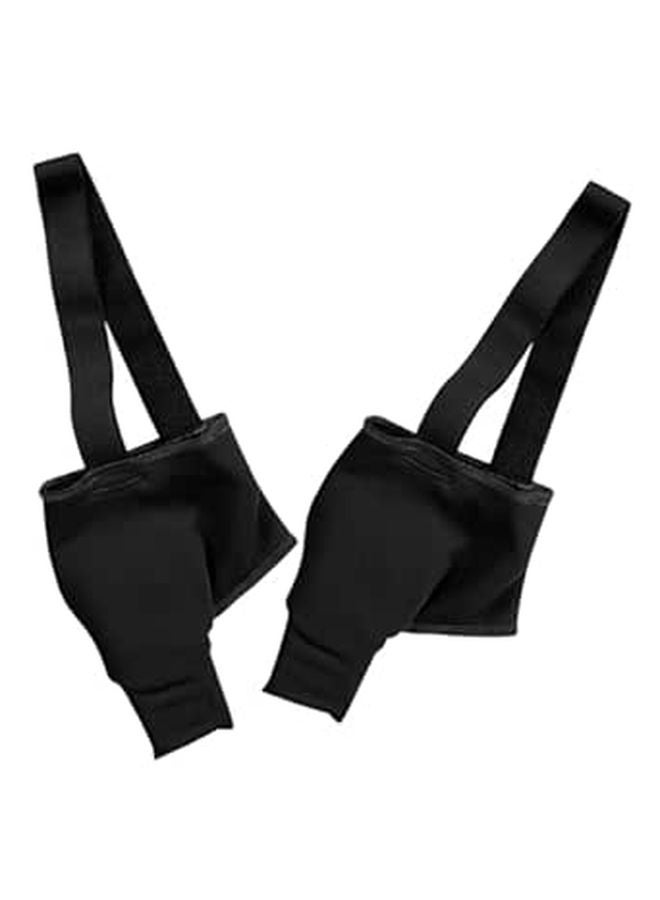 Thumb Valgus Corrector Bunion Brace Small Black Soft Therapeutic Support Toe Alignment - Image 1
