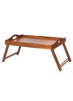 Acacia Wood Bed Tray with Foldable Legs Brown - pzsku/Z7AC4C512F55A89D35ED7Z/45/_/1689854565/4b1e8731-9082-4745-b28f-412f8d7a9026