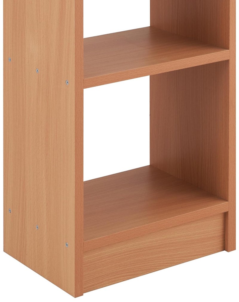 Brand - Solimo Solimo 6 Layer Engineered Wood Bookshelf Multipurpose Home Decor Storage Rack Showcase Organizer for Living Room Kitchen Bedroom Office Brown - Image 5