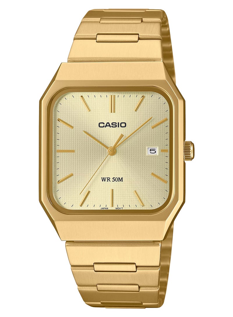 CASIO Analog gold men's Watch - MTP-B185G-9AVDF - Image 1