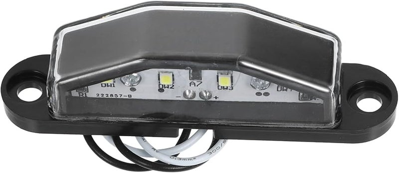 LED Plastic License Plate Light High Brightness Low Power Consumption Easy Install Durable Truck Trailer Lamp - Image 1