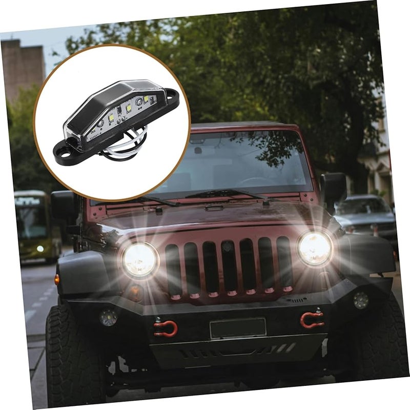 LED Plastic License Plate Light High Brightness Low Power Consumption Easy Install Durable Truck Trailer Lamp - Image 5