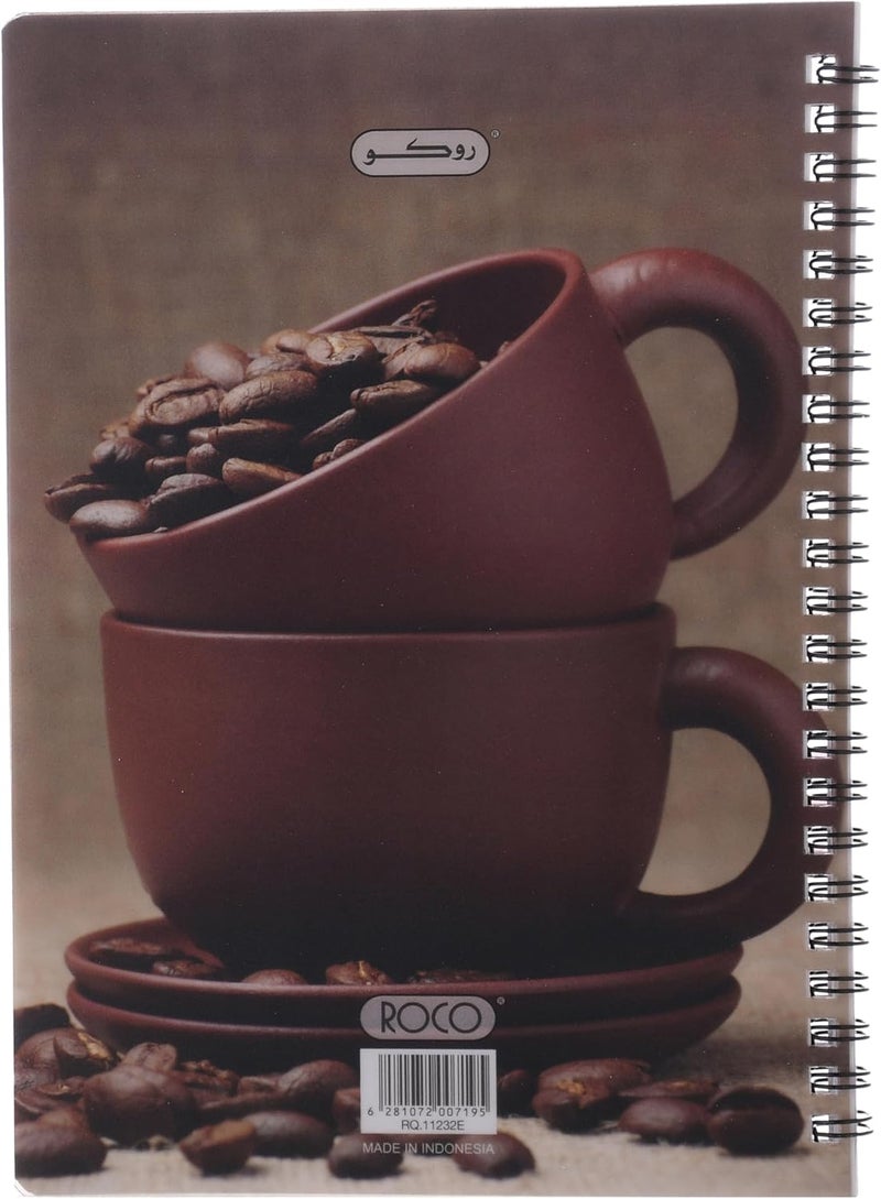 روكو دفتر ملاحظات حلزوني باللغة الإنجليزية، 60 ورقة - Image 2