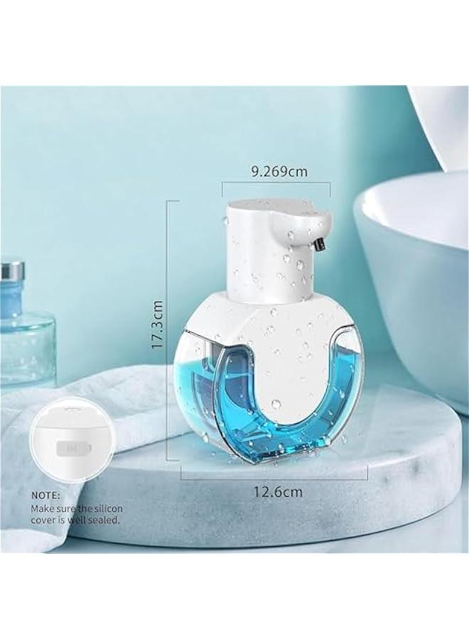 HOOKOR Automatic Foaming Soap Dispenser 15oz/420ml Foaming Hand Sanitizer Touchless Wall Mount with 4levels Adjustable Free Touch Electric Soap Dispenser Rechargeable with Sensor for Bathroom Kitchen - Image 3