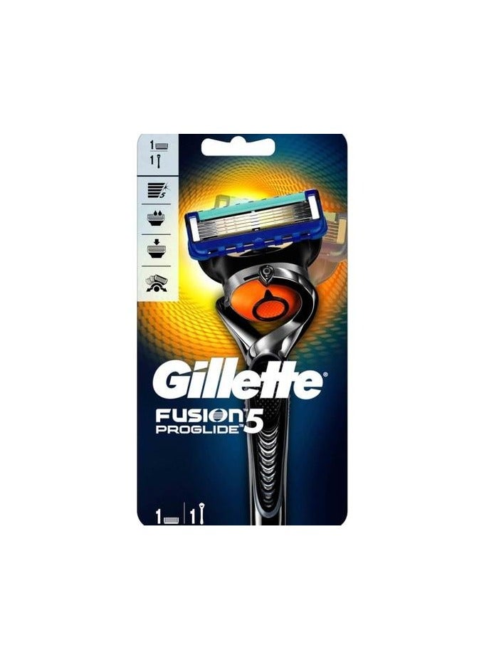 Gillette Fusion5 Proglide Flexball Men's Razor, Handle & 1 Blade Refill