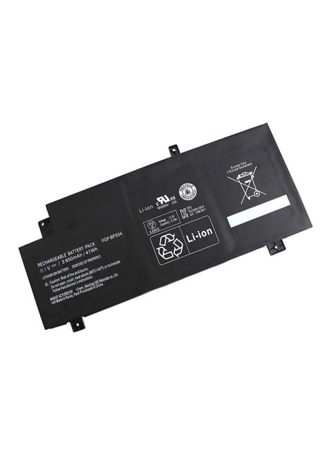 VGP-BPS34 VGP-BPL34 Replacement Laptop Battery Compatible for Sony Vaio Fit SVF14A SVF15A FIT15A SVF15A1ACXB SVF15A1ACXS SVF15A1BCXB SVF15A1BCXS SVF15A1CCXB SVF15A1DPXB 11.1V 41Wh