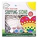 Creative Roots Mosaic Heart Stepping Stone Includes 7Inch Ceramic Stepping Stone 6 Vibrant Paints Mosaic Stepping Stone Kit Paint Your Own DIY Stepping Stone Kit for Kids Ages 8 - Image 3