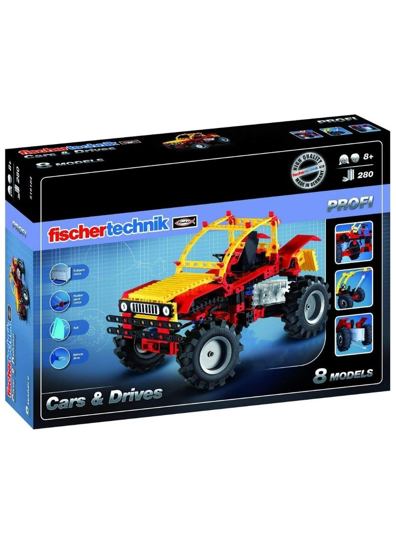 fischertechnik - Fischertechnik Home Education – Cars & Drives Learners Kits (516184) - Image 1