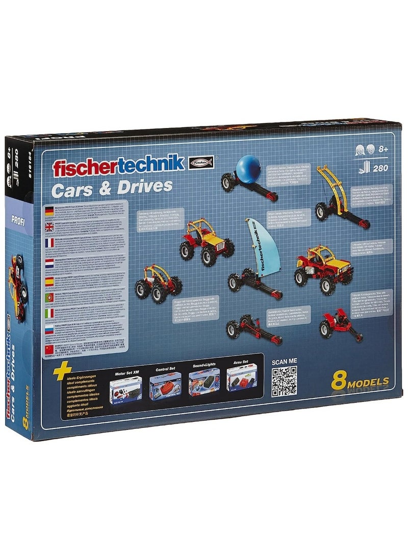 fischertechnik - Fischertechnik Home Education – Cars & Drives Learners Kits (516184) - Image 1