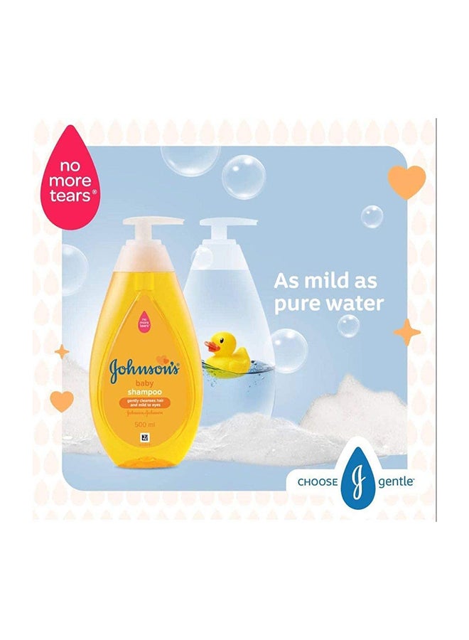 Johnson's No More Tears Baby Shampoo Gentle And Mild for Soft Hair Delicate Scalp, 500ml - 6223000659335 - Image 4