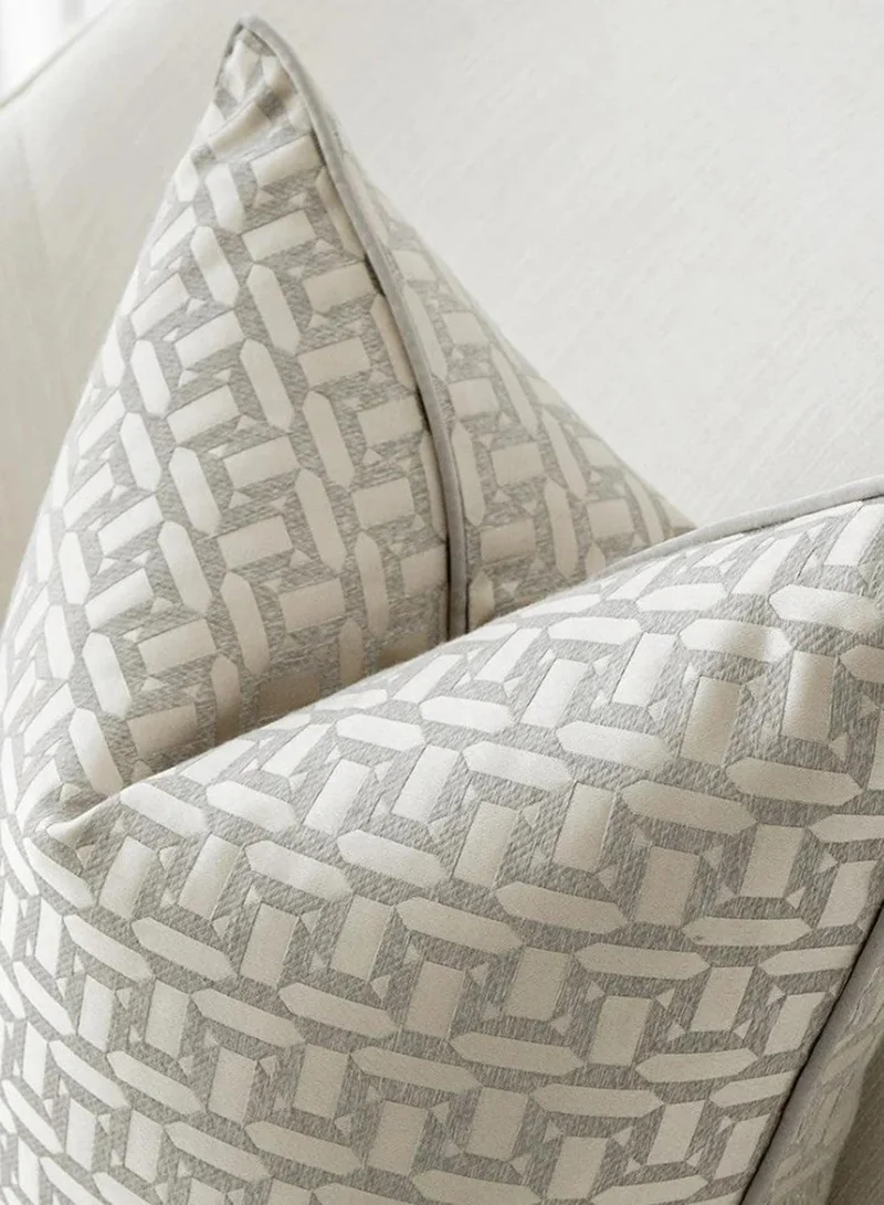 KNOT HOME Cushion Selena Laurent (with filler) Pillow Knot Home Cover Set for Modern Sofa Contemporary Living Room Bedroom and Office Soft Washable