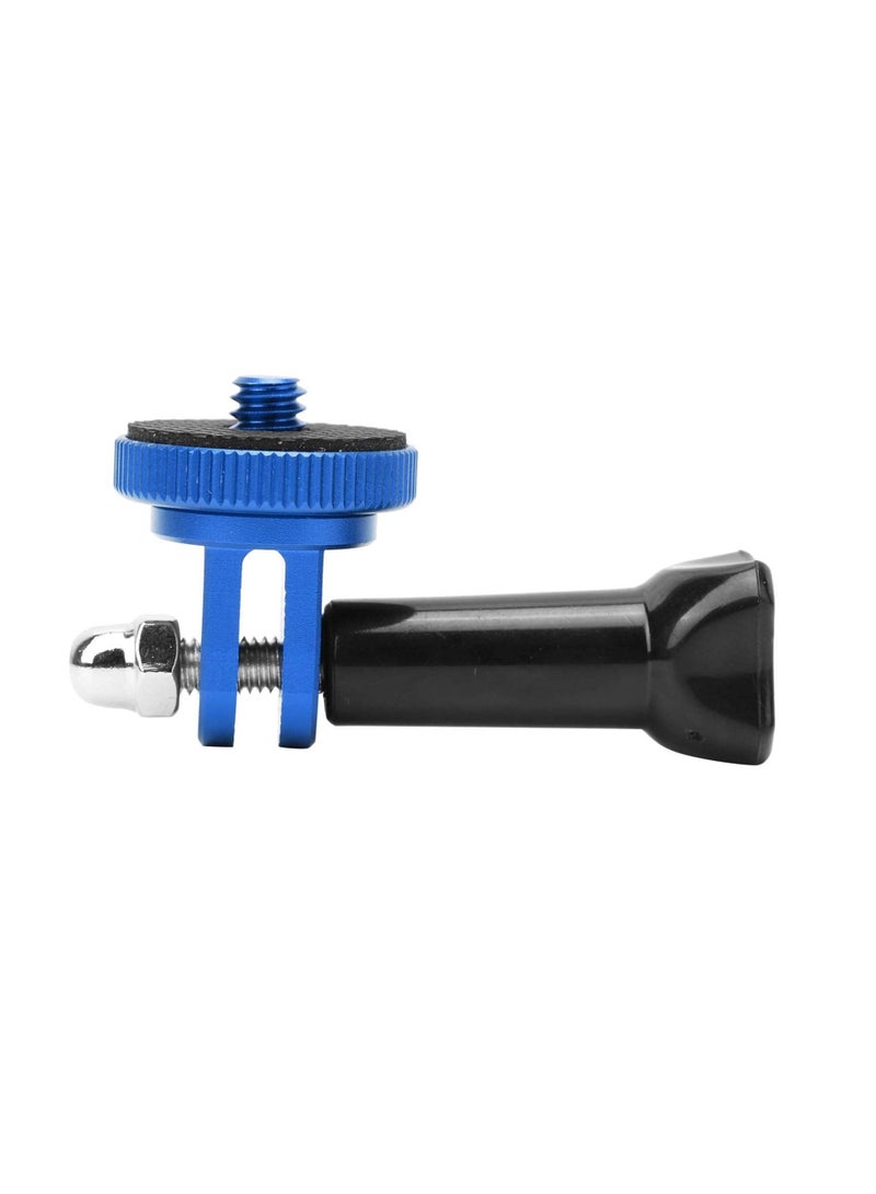 سبائك الألومنيوم قوس الكاميرا تركيب محول تمديد الذراع متوافق مع insta360 واحد X3 / X2 / X ( الأزرق ) - Image 3